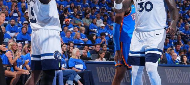 米兰体育官方登录入口-包含老鹰客场取胜森林狼，三名球员砍下+得分的词条