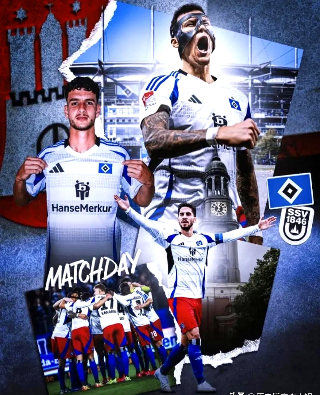 汉堡队在比赛中脱颖而出拿下胜利积分